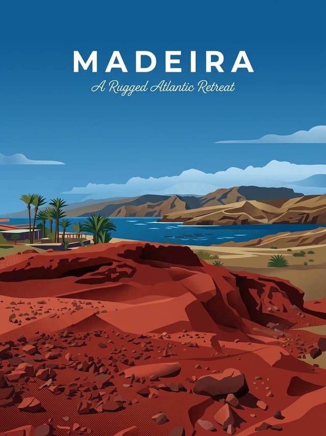 MADEIRA travel poster