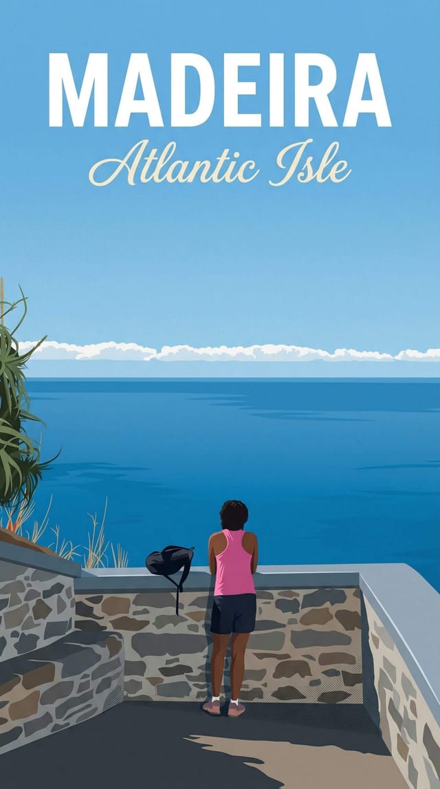 MADEIRA travel poster