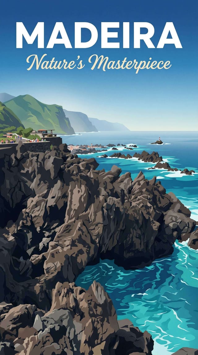 MADEIRA travel poster