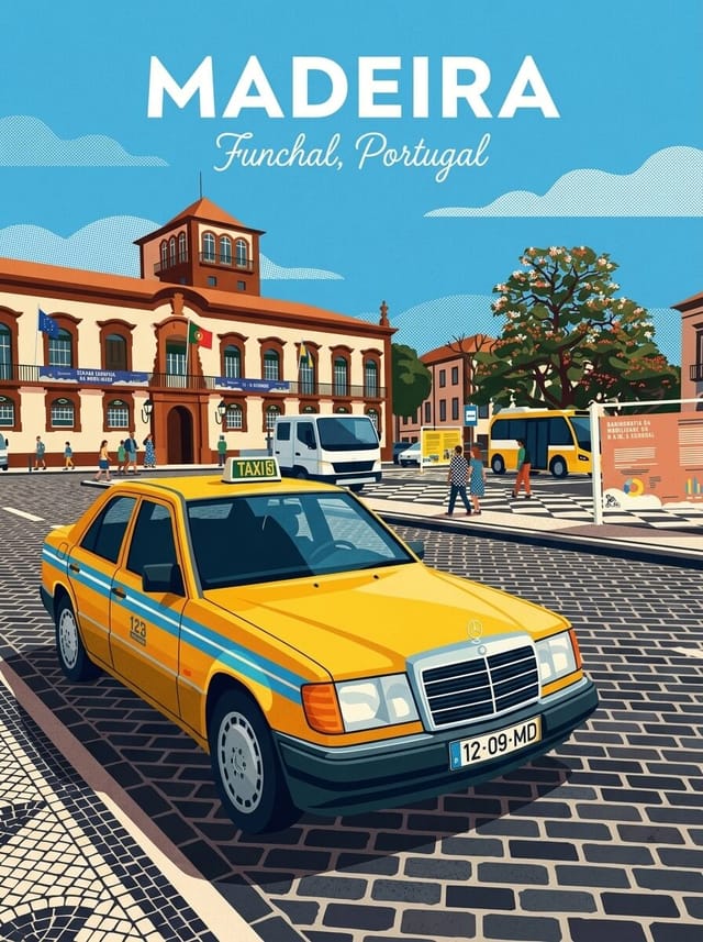 MADEIRA travel poster