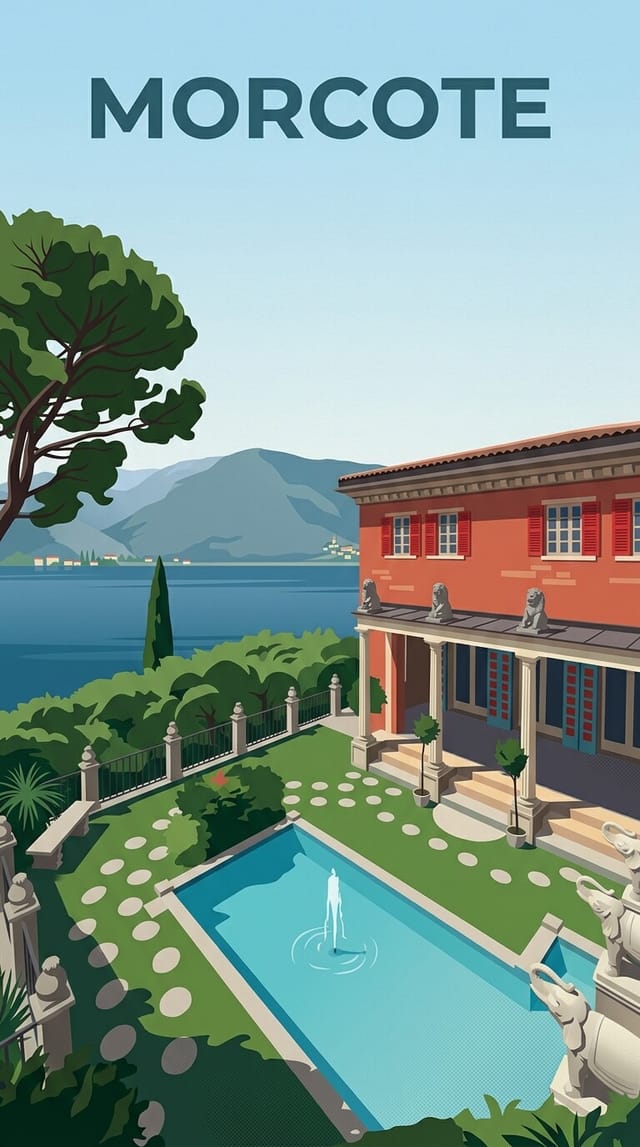 MORCOTE travel poster